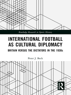 cover image of International Football as Cultural Diplomacy